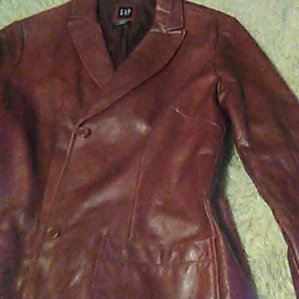 Christmas leather jacket